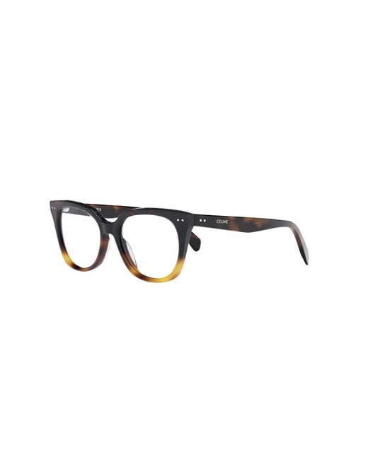 Glasses Céline de color Brown