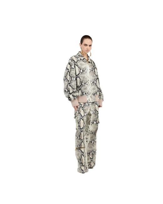 Light Jackets Roberto Cavalli de color Metallic