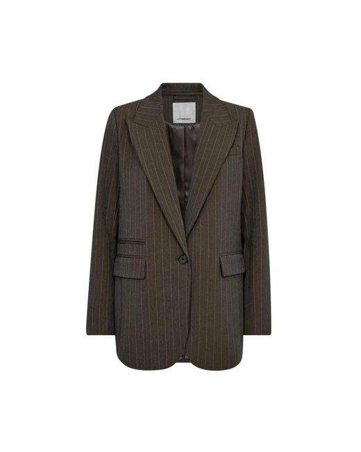 Blazers co'couture de color Brown