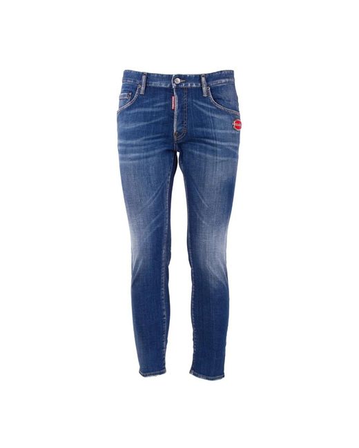 Jeans in denim classico per l'uso quotidiano di DSquared² in Blue da Uomo