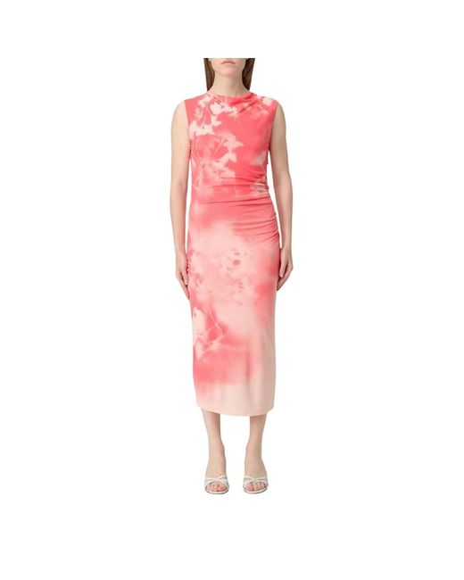 HUGO Pink Midi Dresses