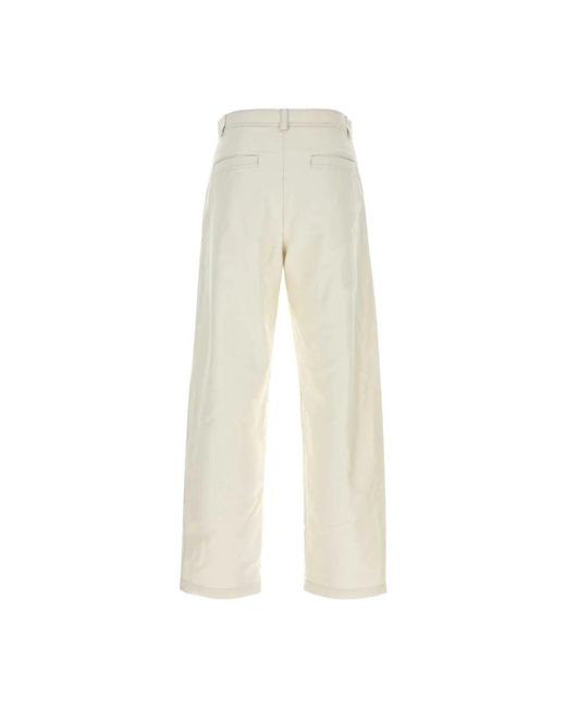 A.P.C. Natural Straight Trousers for men