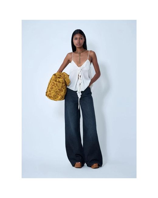 Chloé Blue Wide Jeans