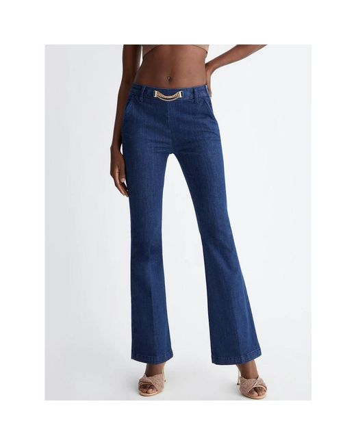 Liu Jo Blue Boot-Cut Jeans