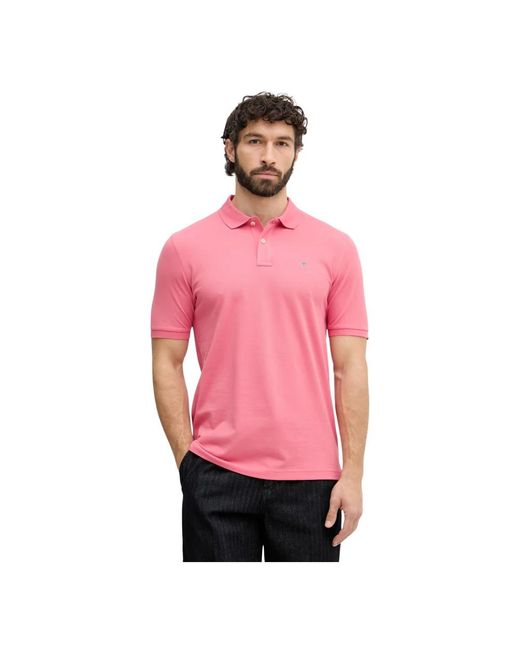 Gant Polo Hemden in het Pink voor heren