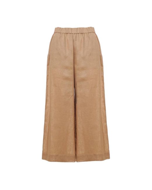 Max Mara Natural Wide Trousers