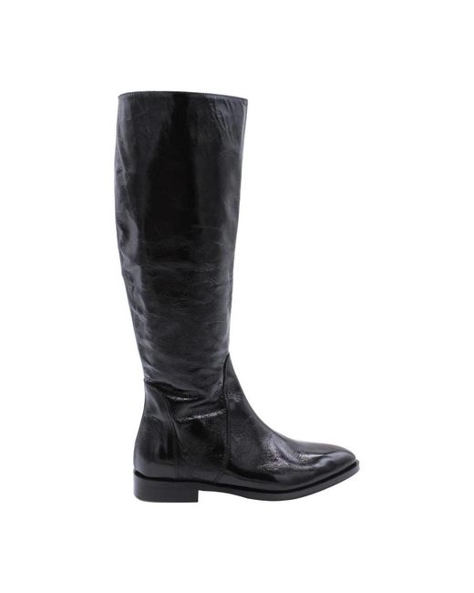 E mia Black High Boots