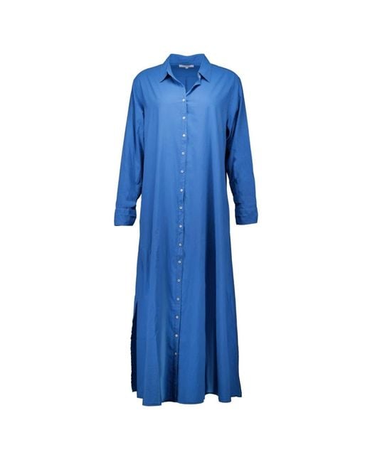 Xirena Blue Shirt Dresses