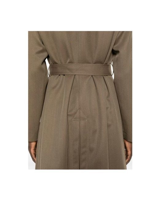 Lardini Brown Trench Coats for men