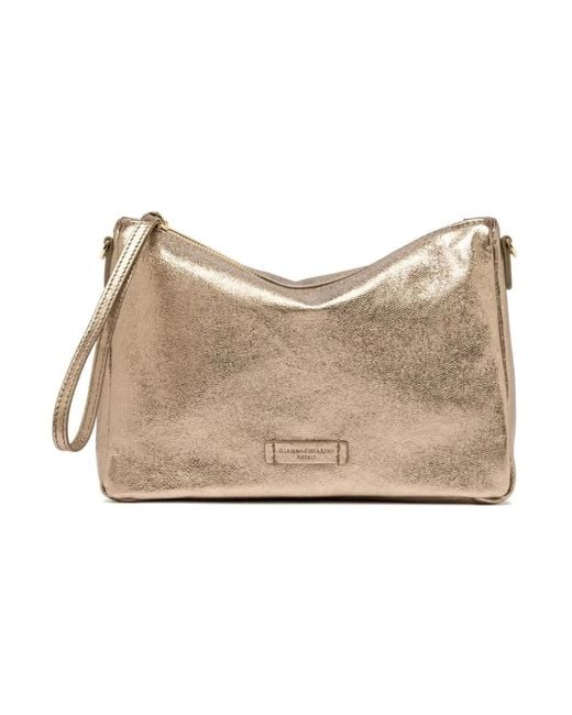 Gianni Chiarini Natural Shoulder Bags