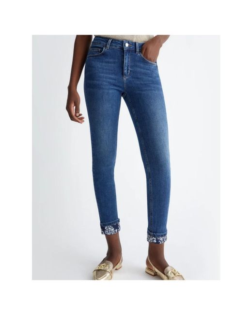 Liu Jo Blue Skinny Fit Jeans
