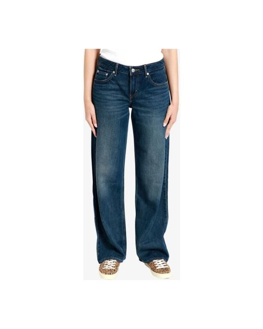 Wide Jeans Levi's de color Blue