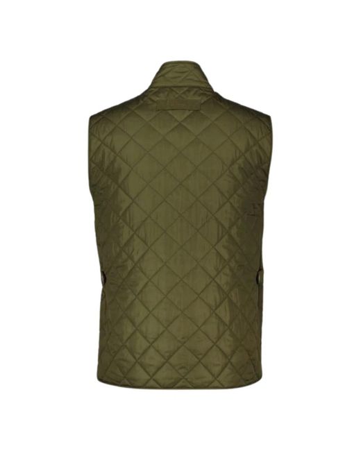 Barbour Green Vests for men