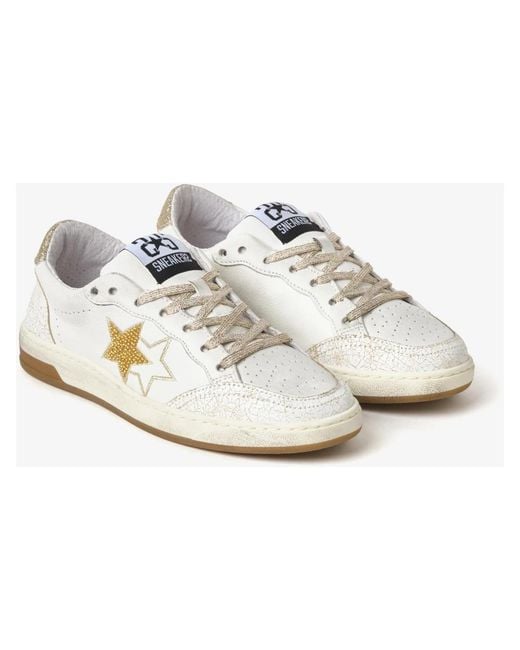 2 Star White Sneakers