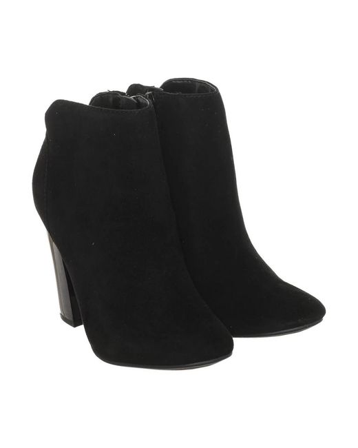 Guess Black Heeled Boots