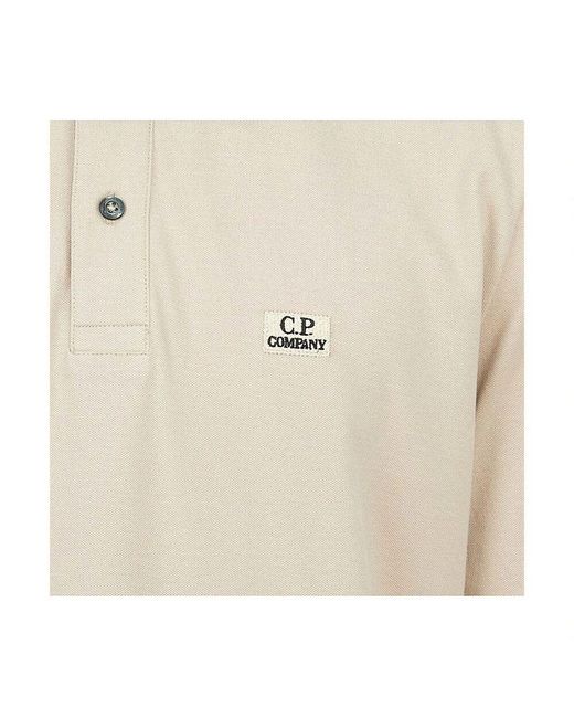 C P Company Natural Polo Shirts for men