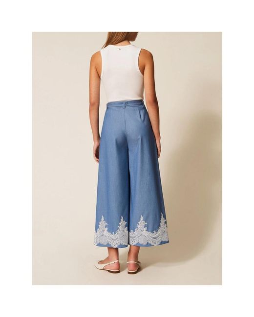 Actitude Blue Wide Trousers