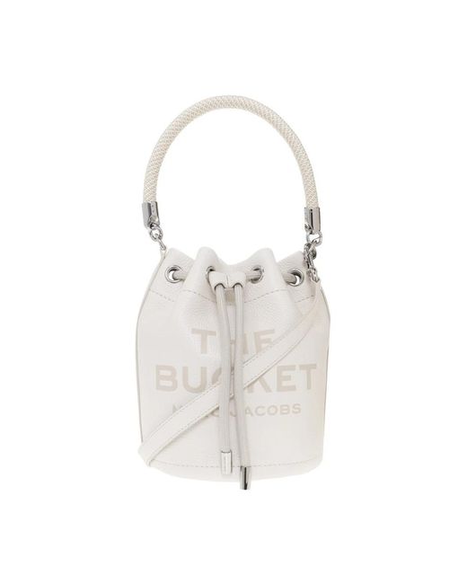 Marc Jacobs White Bucket Bags