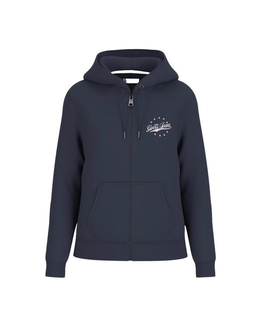Zip-Throughs Guess de color Blue