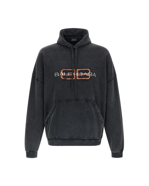 Balenciaga Sweaters in het Black voor heren