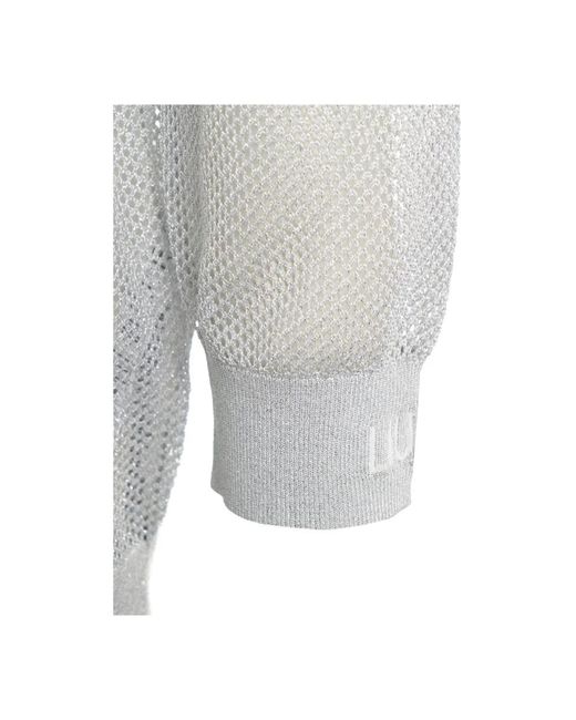 Knitwear > round-neck knitwear Liu Jo en coloris White