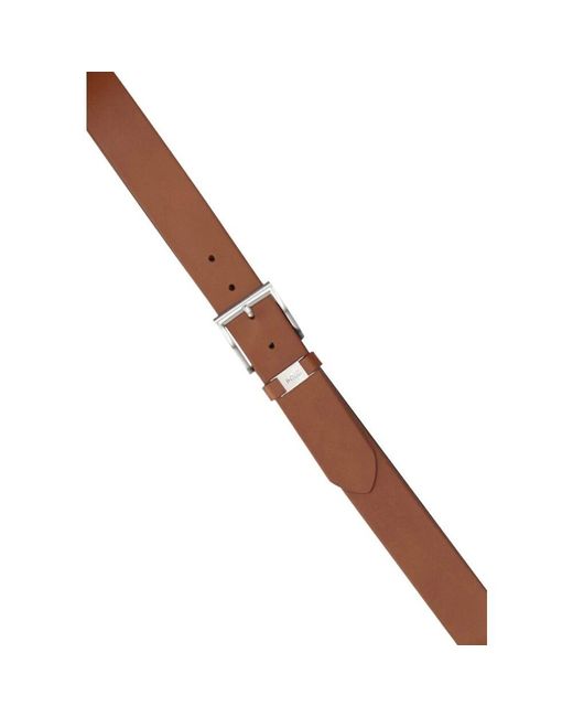 Boss Brauner Ledergürtel Connio Style in Brown für Herren