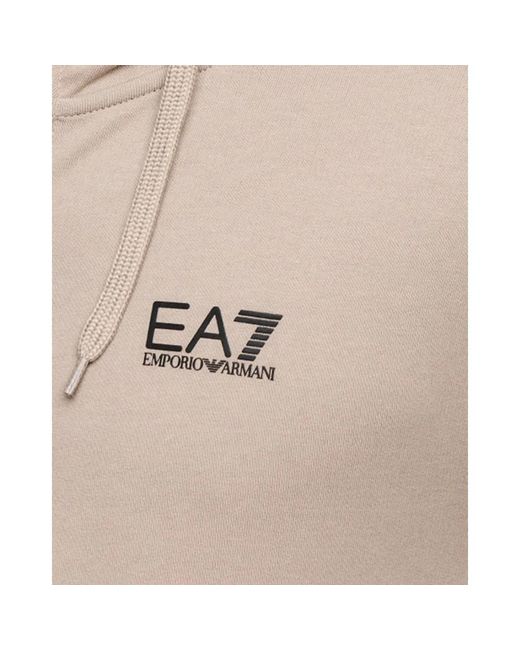 EA7 Train Visibility Sweatshirt in het Natural voor heren