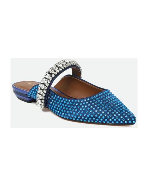 Kurt Geiger Blue Mules