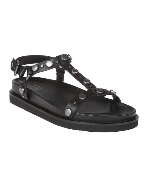 Ash Schoenen ,Zwart ,Leer Ugo Sandalen in het Black