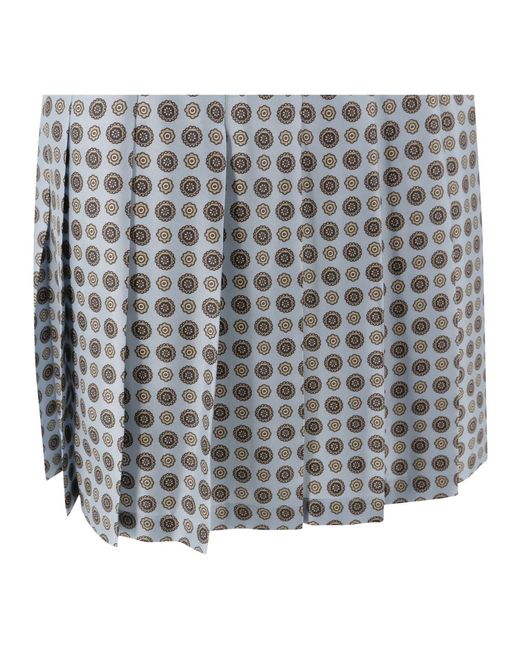 Max Mara Short Skirts in het Gray