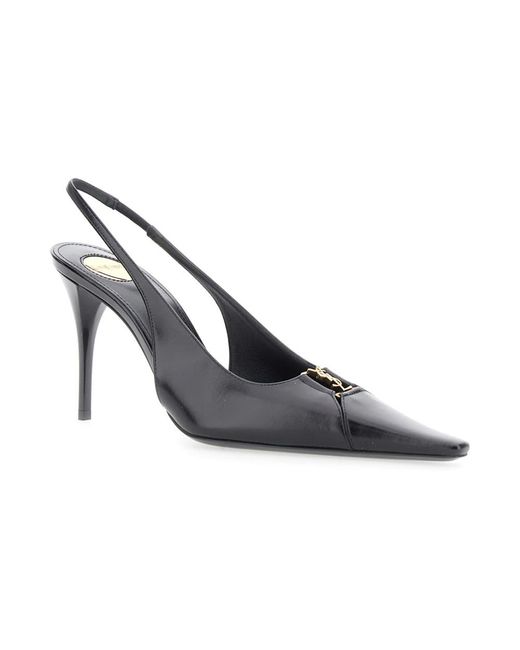 Saint Laurent Blue Pumps