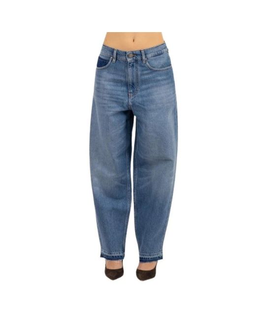 Pinko Loose-Fit Jeans in het Blue