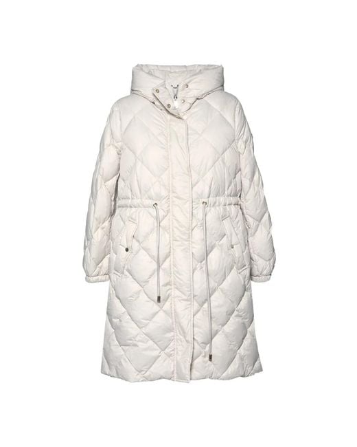 Baldinini White Down Coats