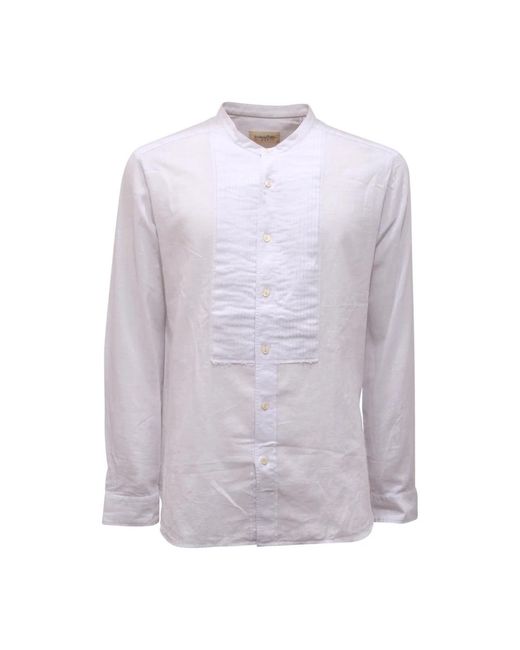 Tintoria Mattei 954 Purple Casual Shirts for men