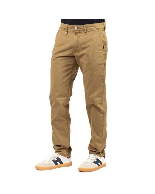 Siviglia Natural Straight Trousers for men