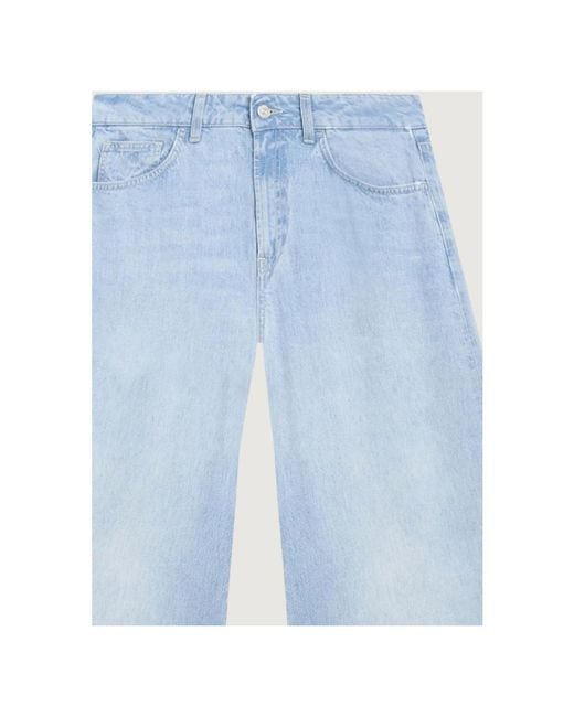 Dondup Blue Wide Jeans