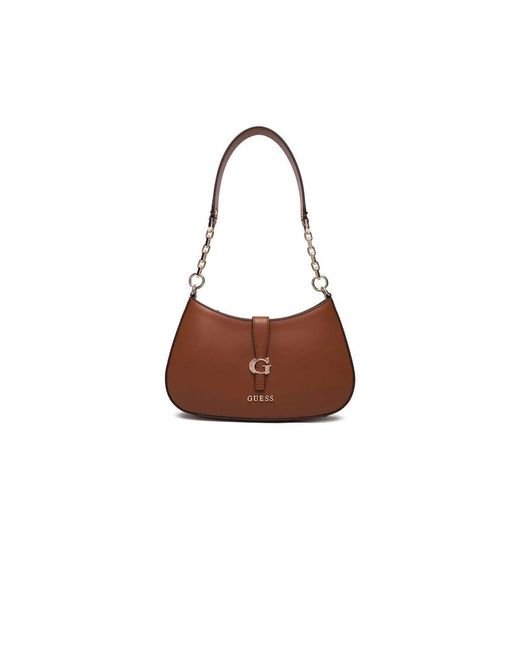 Guess Brown Shoulder Bags