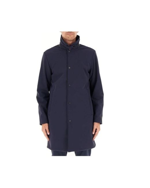 Trussardi Blue Light Jackets for men