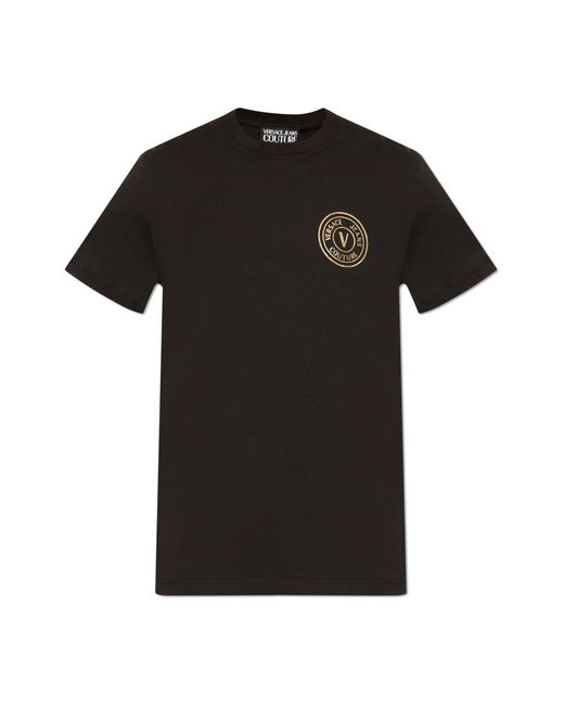 T-Shirts di Versace Jeans Couture in Black da Uomo