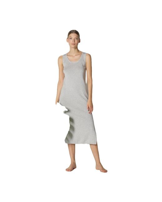 SMINFINITY Gray Midi Dresses