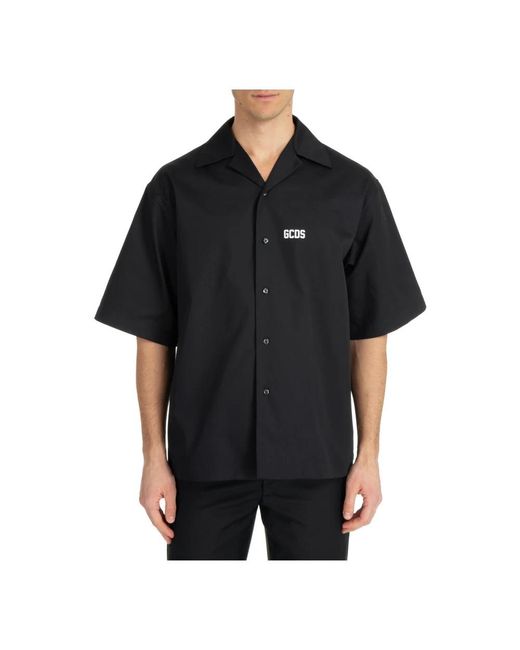 Gcds Black Short Sleeve Shirts for men