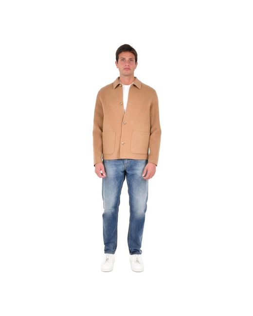 Jacob Cohen Blue Light Jackets for men