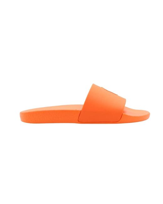 Slipper di Polo Ralph Lauren in Orange da Uomo