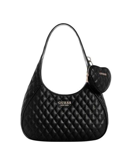 Guess Black Shoulder Bags