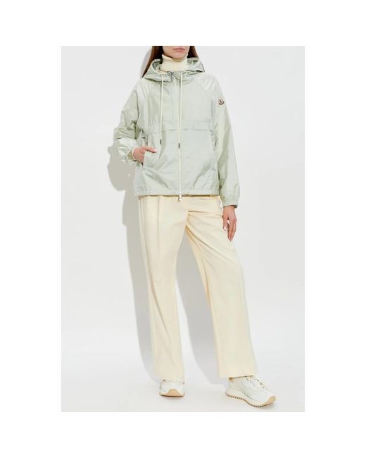 Light Jackets Moncler en coloris Green