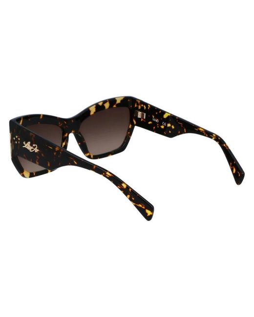 Liu Jo Brown 242 sonnenbrille stilvolle modebrille