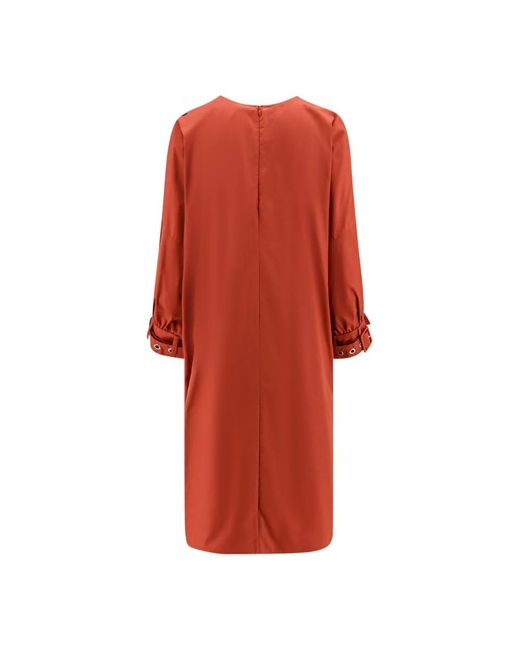 Max Mara Red Short Dresses