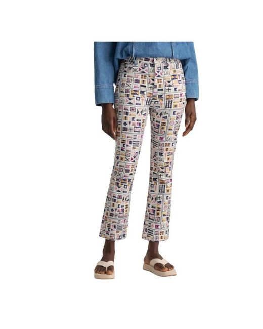 Gant Blue Straight Fit Jeans