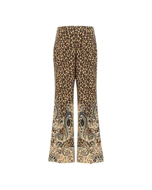 Etro Rechte Broek in het Natural