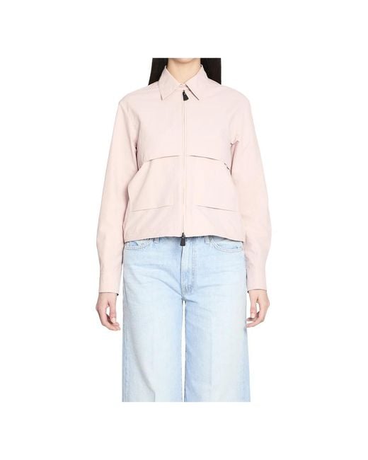 Moncler Pink Light Jackets